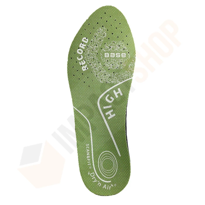 Base B6315 Dry'n Air Scan and fit record - High talpbetét
