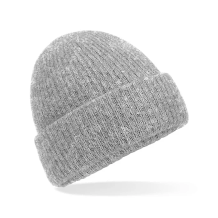 Beechfield B386 - Cosy Ribbed Beanie-szürke