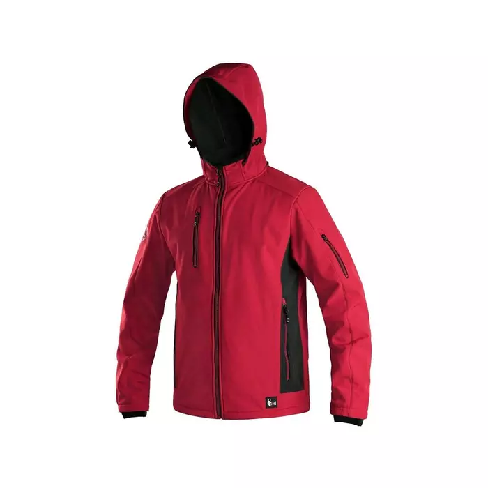 CXS Durham softshell kabát Piros