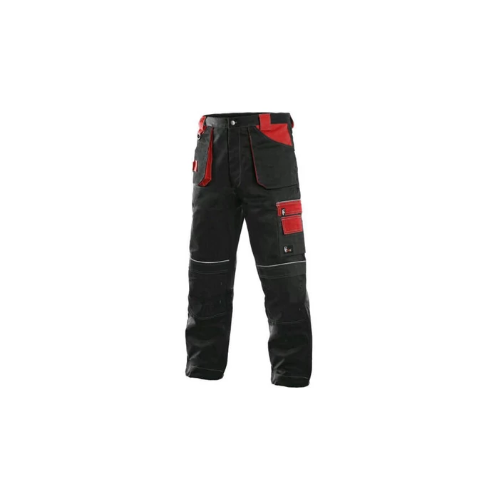 CXS Orion Teodor téli bélelt derekas nadrág (280 g) Fekete/piros