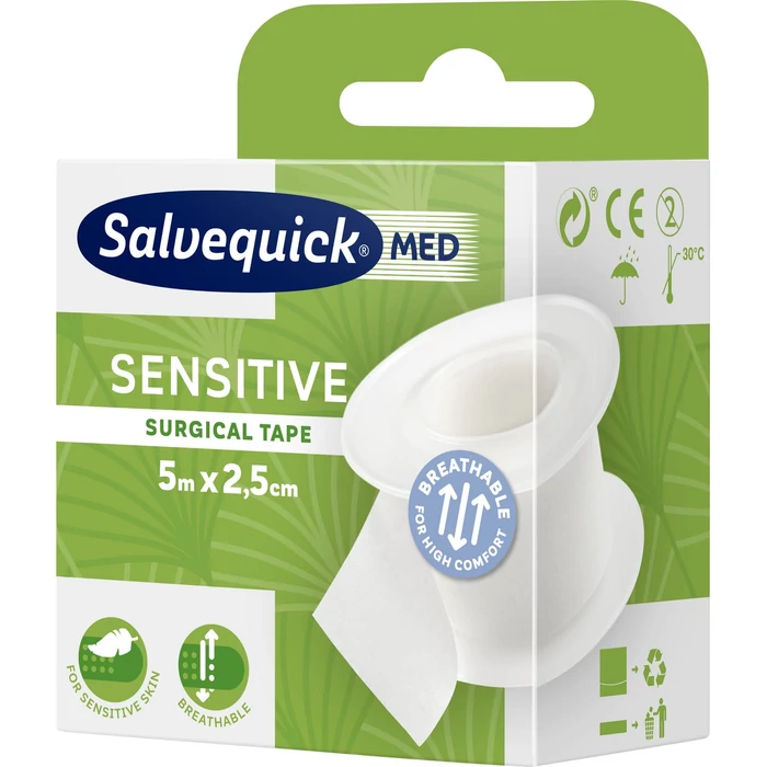 Cederroth salvequick sebészeti ragtapasz érzékeny bőrre