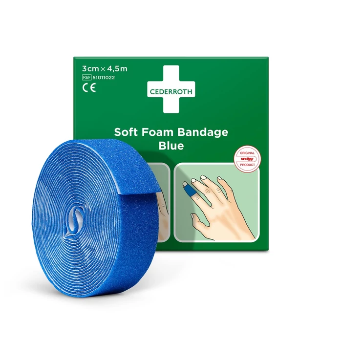 Cederroth téphető és vágható ragtapasz 3 cm X 4,5 m kék