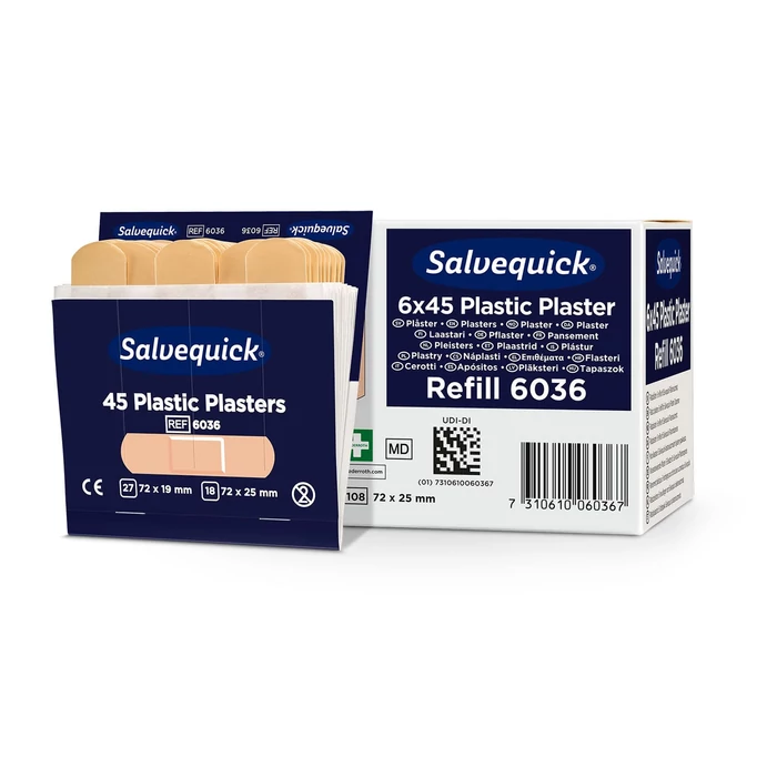 Cederroth salvequick műanyag sebtapasz utántöltő
