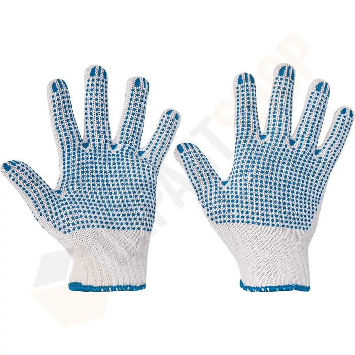 Quail műszálas PVC pontozott védőkesztyű 01060004
