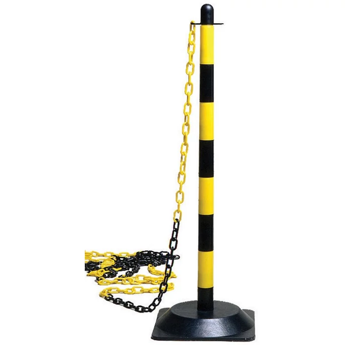 Coverguard jelzőlánc gan70040 sárga-fekete (25 méter)