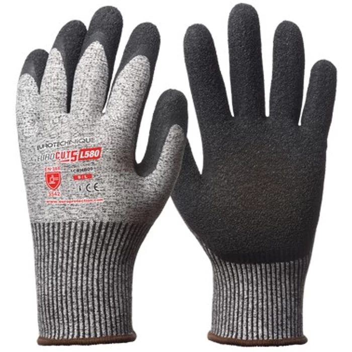Coverguard Eurocut 5 L580 Vágásbiztos mártott latex kesztyű