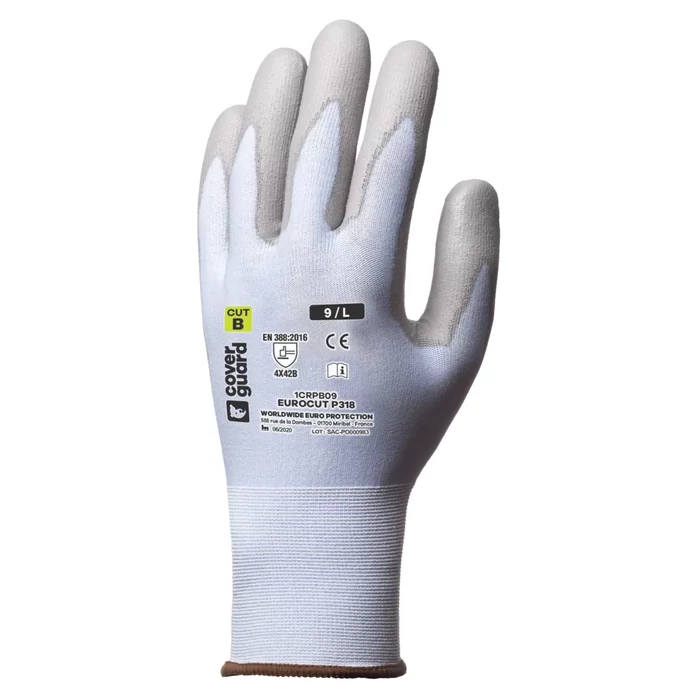 Coverguard Eurocut P318 B vágásbiztos mártott kesztyű