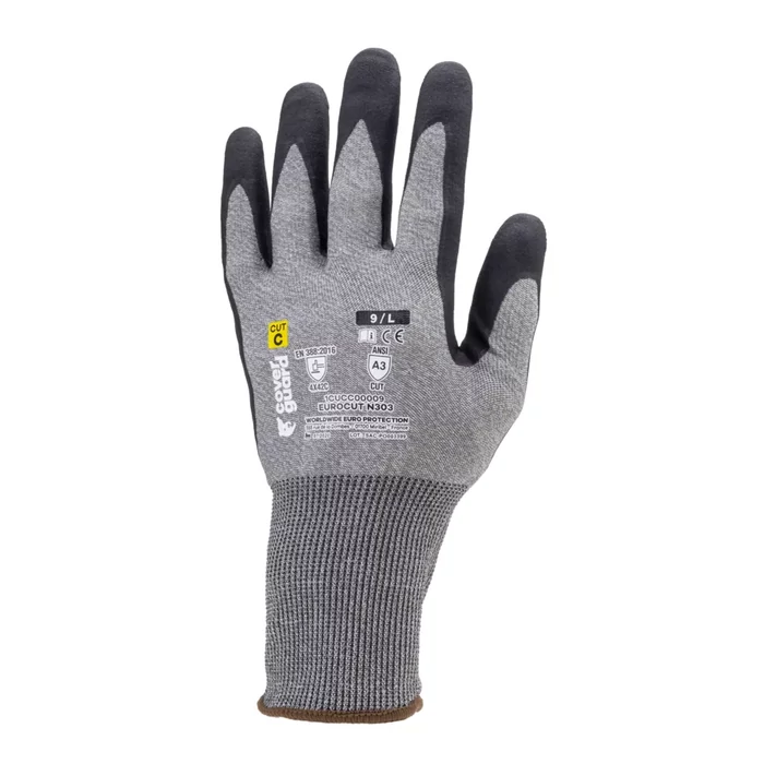 Coverguard N303 Vágásbiztos mártott védőkesztyű - Nitril