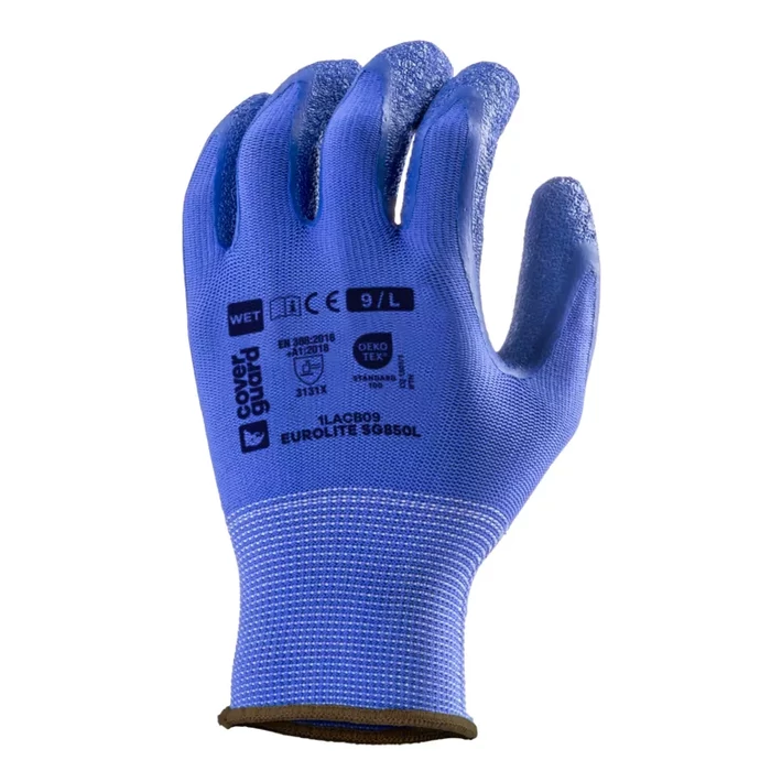 Coverguard SG850L 1LACB Latex mártott védőkesztyű