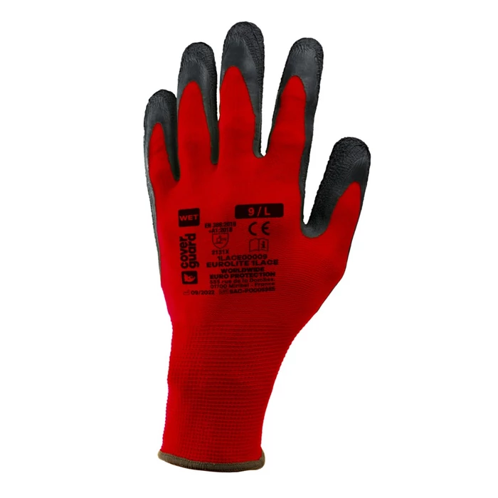 Coverguard Eurolite Latex mártott védőkesztyű - 1LACE