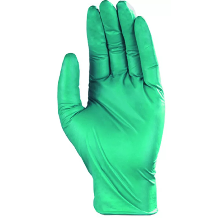 Coverguard Euro-One 5960 zöld púdermentes egyszerhasználatos nitril kesztyű
