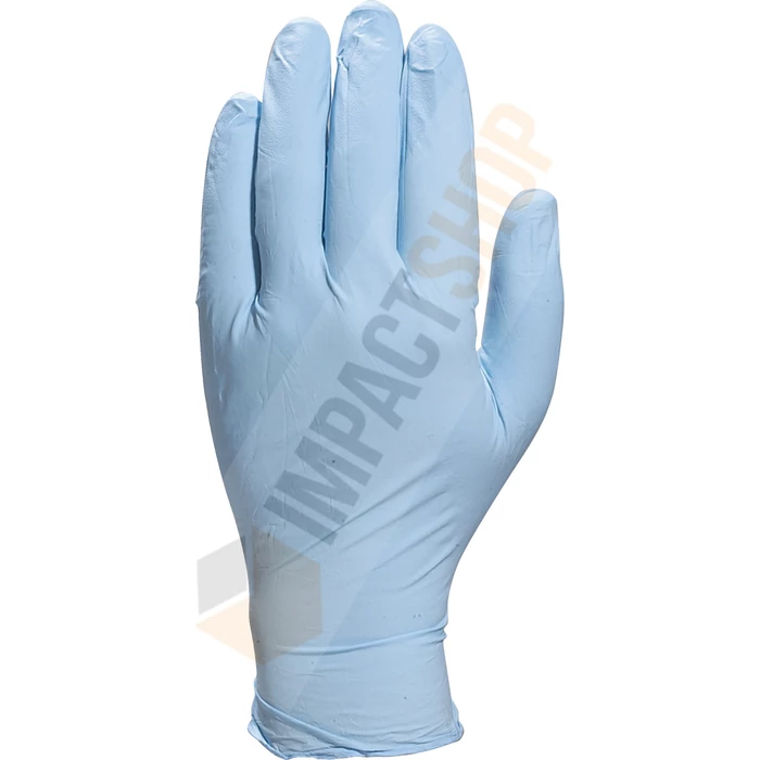 Deltaplus V1400 Nitril púderezett egyszerhasználatos kesztyű