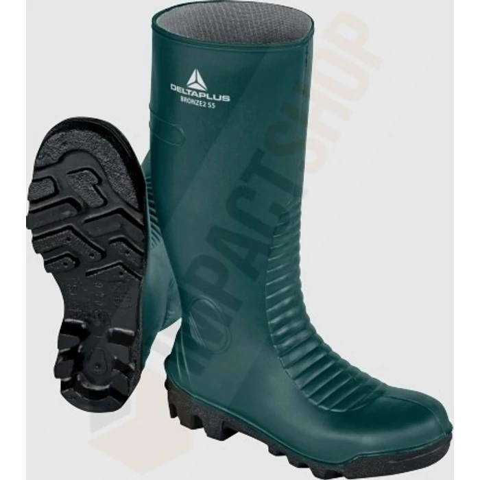 DELTAPLUS BRONZE2S5 S5 SRA MUNKAVÉDELMI PVC CSIZMA