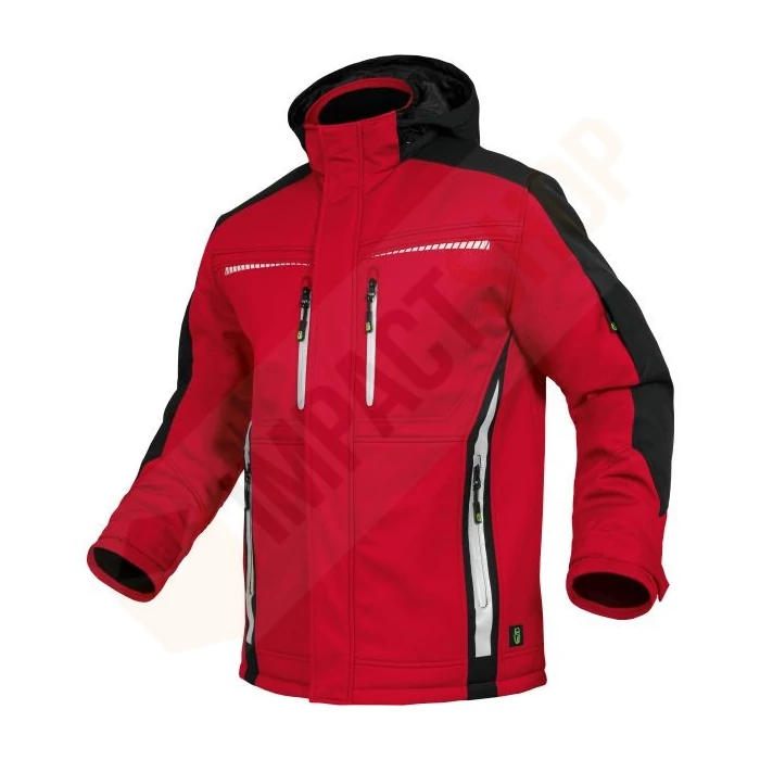 Leib Wächter Flex-line piros téli softshell kabát
