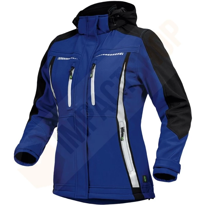 Leib Wächter Flex-line női téli softshell kabát - királykék
