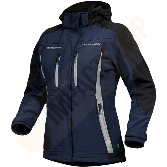 Leib Wächter Flex-line női téli softshell kabát - sötétkék