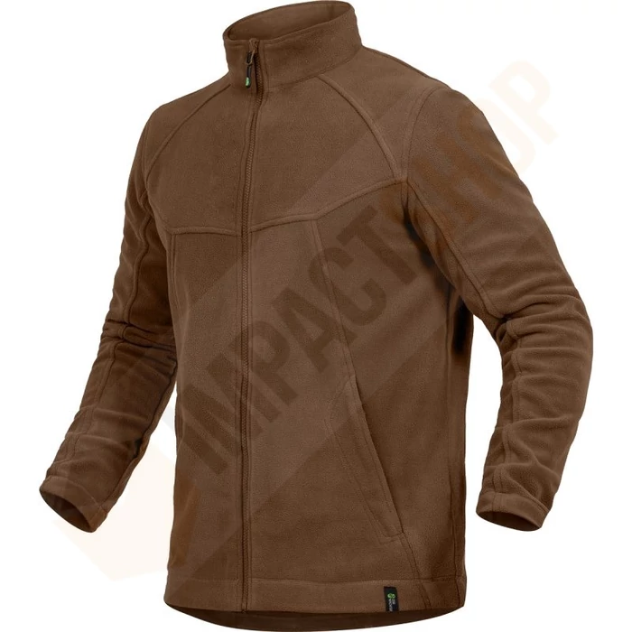 Leib Wächter Casual-line polár pulóver - mogyoró