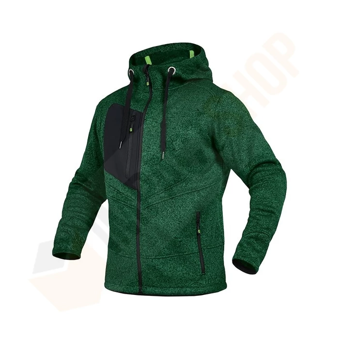 Leib Wächter Casual-line kardigán - zöld