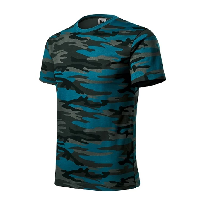 Malfini camouflage 144 póló Camouflage petrol (C1)