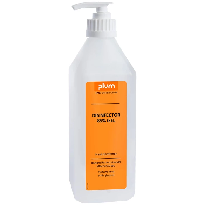 Plum Disinfector 85% kézfertőtlenítő gél 600 ml pumpás