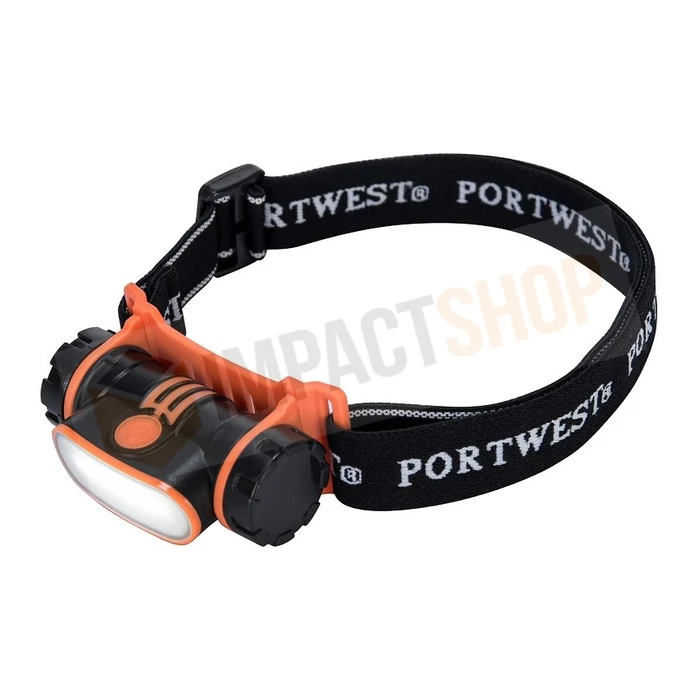 PORTWEST PA70 USB ÚJRATÖLTHETŐ LED FEJLÁMPA