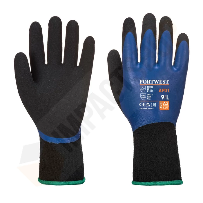 Portwest AP01 Thermo pro latex mártott védőkesztyű