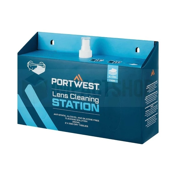 PORTWEST PA02 SZEMÜVEGTISZTITÓ ÁLLOMÁS