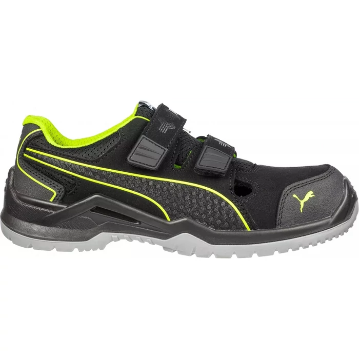 Puma Neodyme green low S1P ESD SRC Védőszandál