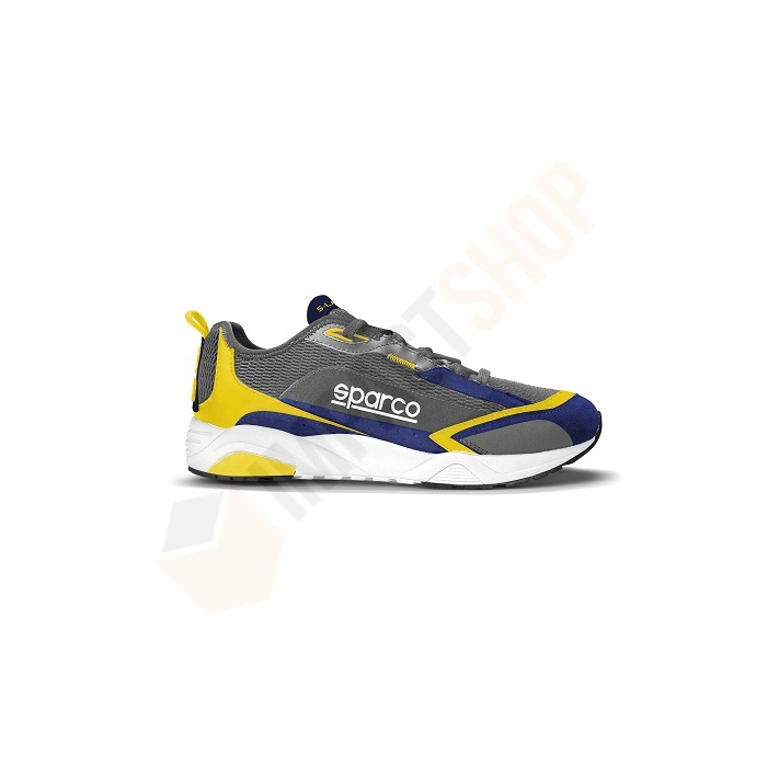 Sparco S-Line szürke-sárga cipő