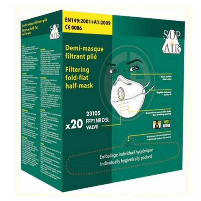 SupAir 23105 FFP1 NR D paneles pormaszk
