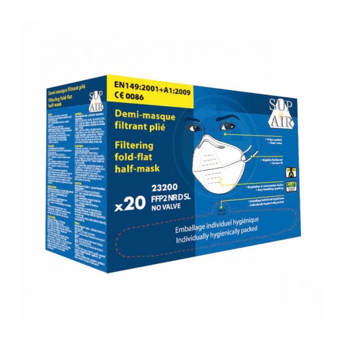 SupAir 23200 FFP2 szelep nélküli félálarc