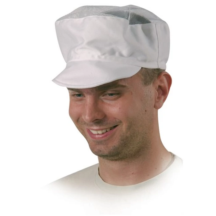 Tidy GAN45630 élelmiszeripari PP fehér Hálós sapka