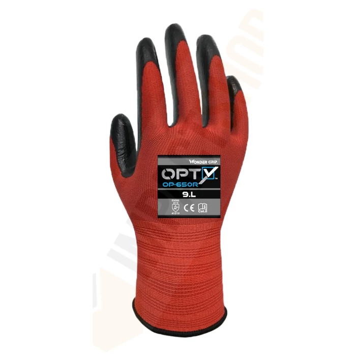 Wonder Grip Opty OP-650R nitril védőkesztyű