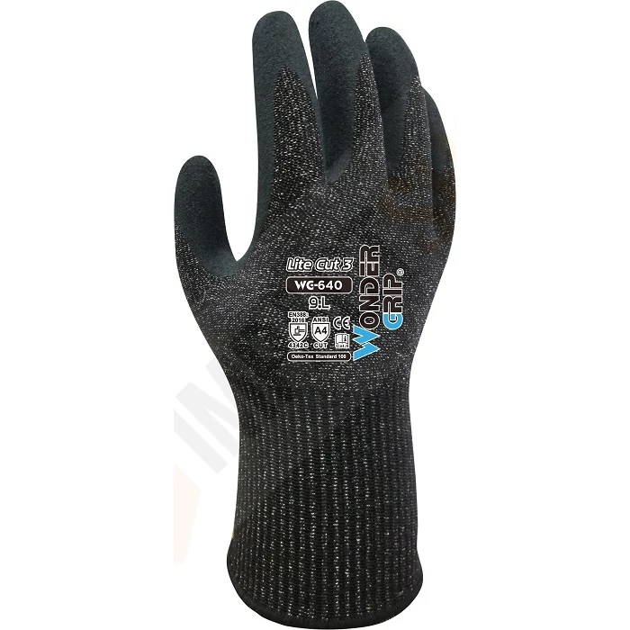 Wonder Grip Dexcut WG-640 C vágásbiztos nitril kesztyű