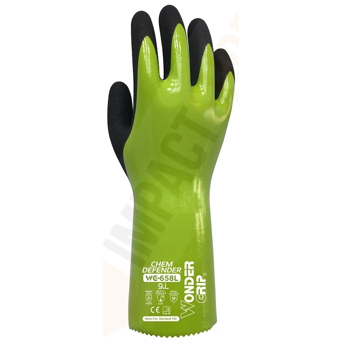 Wonder Grip Chem defender vegyszerálló hőálló kesztyű