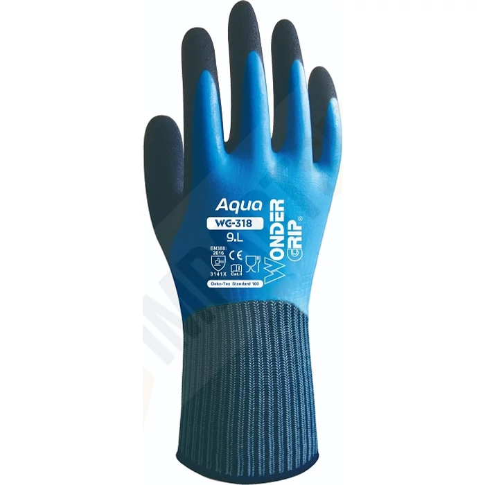 Wonder Grip WG-318 Aqua vízálló latex kesztyű