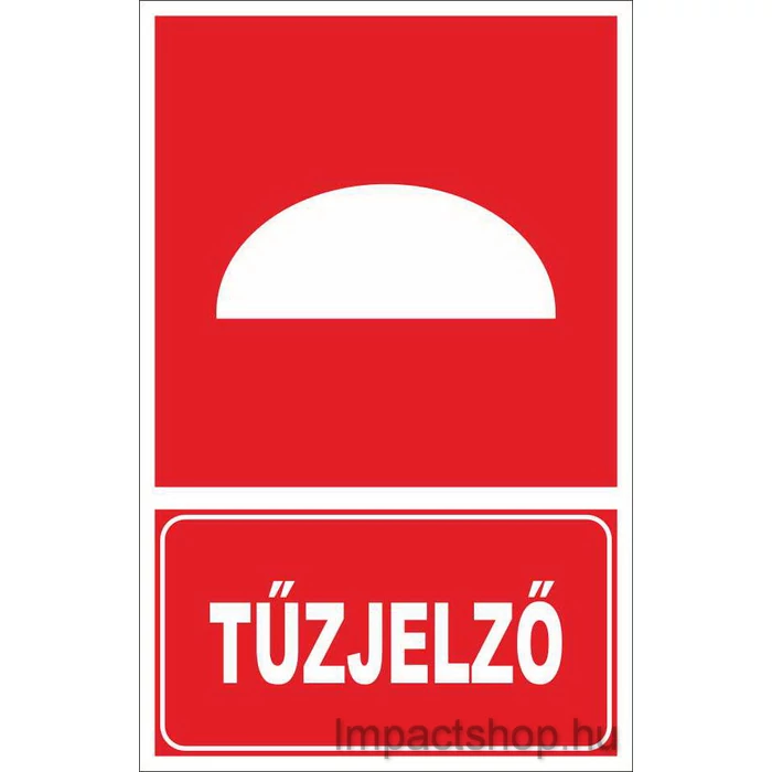 TŰZJELZŐ (160X250 MM TÁBLA)