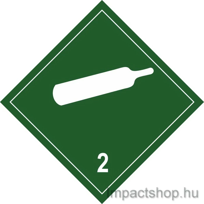 NEM GYÚLÉKONY NEM MÉRGEZŐ GÁZOK FEHÉR (100X100 MM MATRICA)