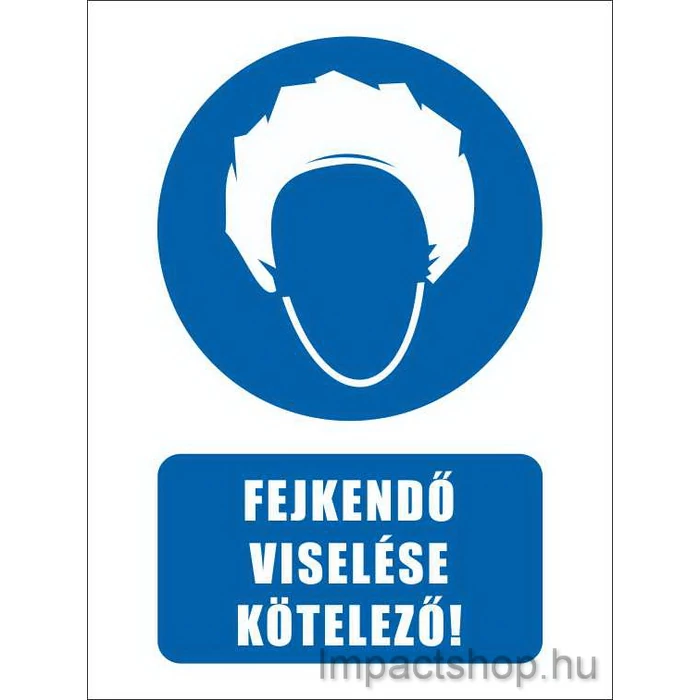 FEJKENDŐ VISELETE KÖTELEZŐ  (160X250 MM MATRICA)