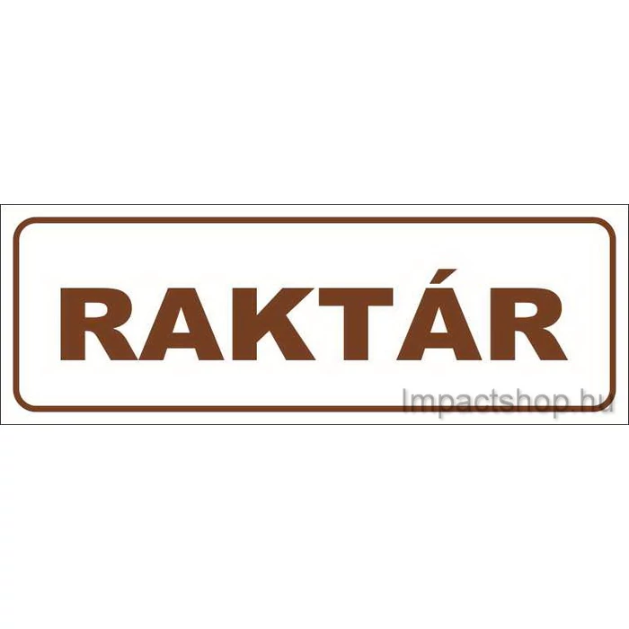 RAKTÁR (200X70 MM MATRICA)