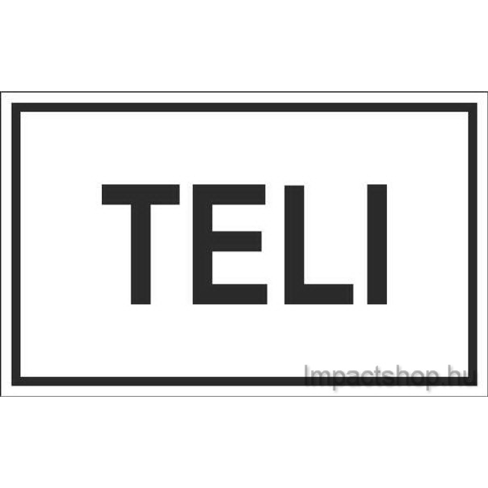 TELI (160X100 MM TÁBLA)