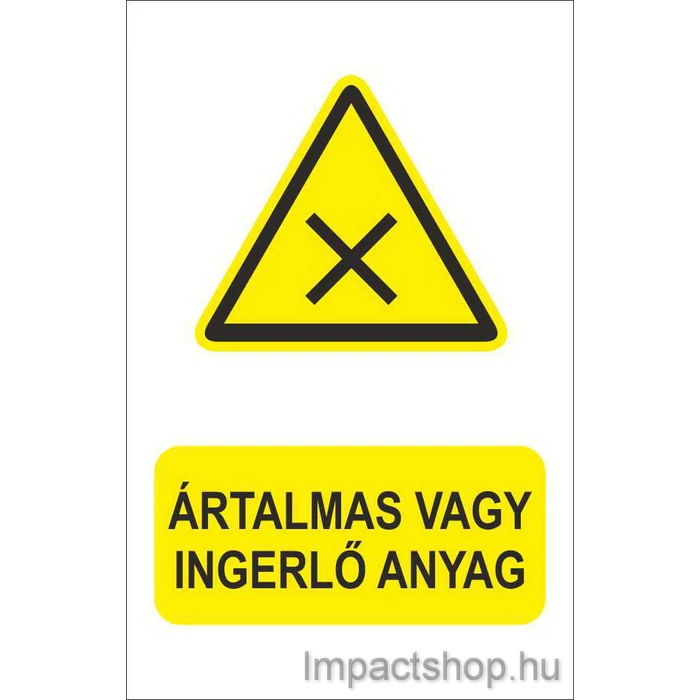 ÁRTALMAS VAGY INGERLŐ ANYAG (160X250 MM MATRICA)