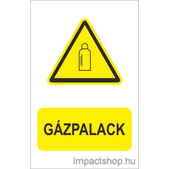 GÁZPALACK (160X250 MM TÁBLA)