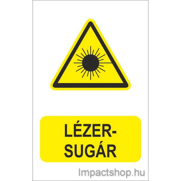 LÉZERSUGÁR (160X250 MM TÁBLA)