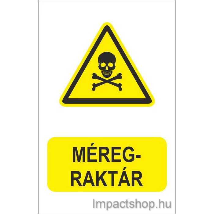 MÉREG RAKTÁR (160X250 MM TÁBLA)