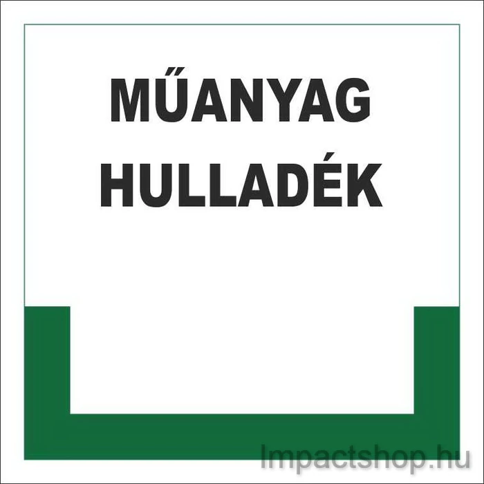 MŰANYAG HULLADÉK (200X200 MM TÁBLA)
