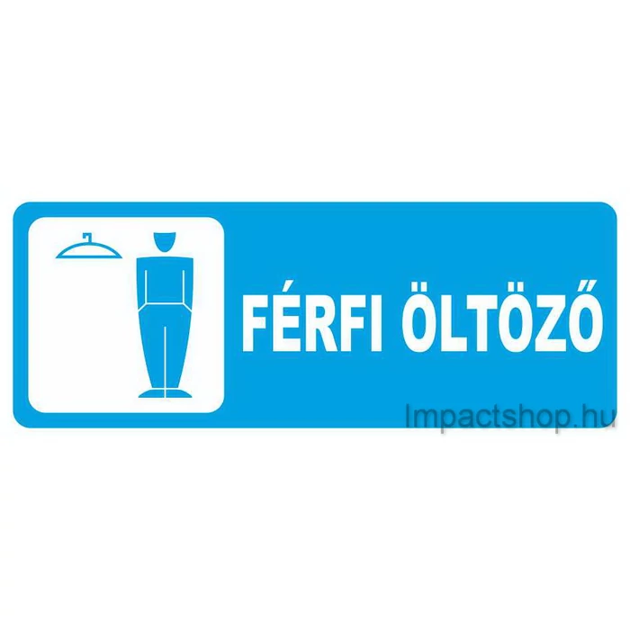 FÉRFI ÖLTÖZŐ (250X100 MM MATRICA)