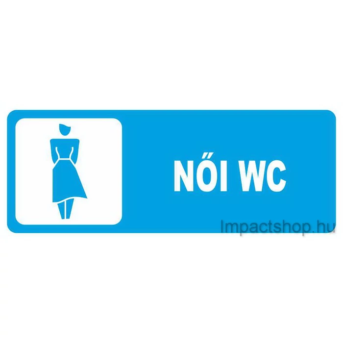 NŐI WC (250X100 MM MATRICA)