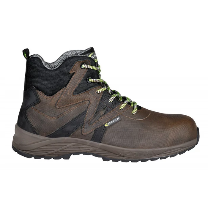 COFRA PUSHPRESS BROWN S3 SRC ADAPTÍV TALPÚ VÉDŐBAKANCS