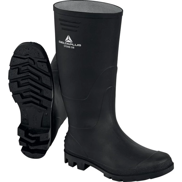 DELTAPLUS STONE OB SRA MUNKAVÉDELMI PVC CSIZMA